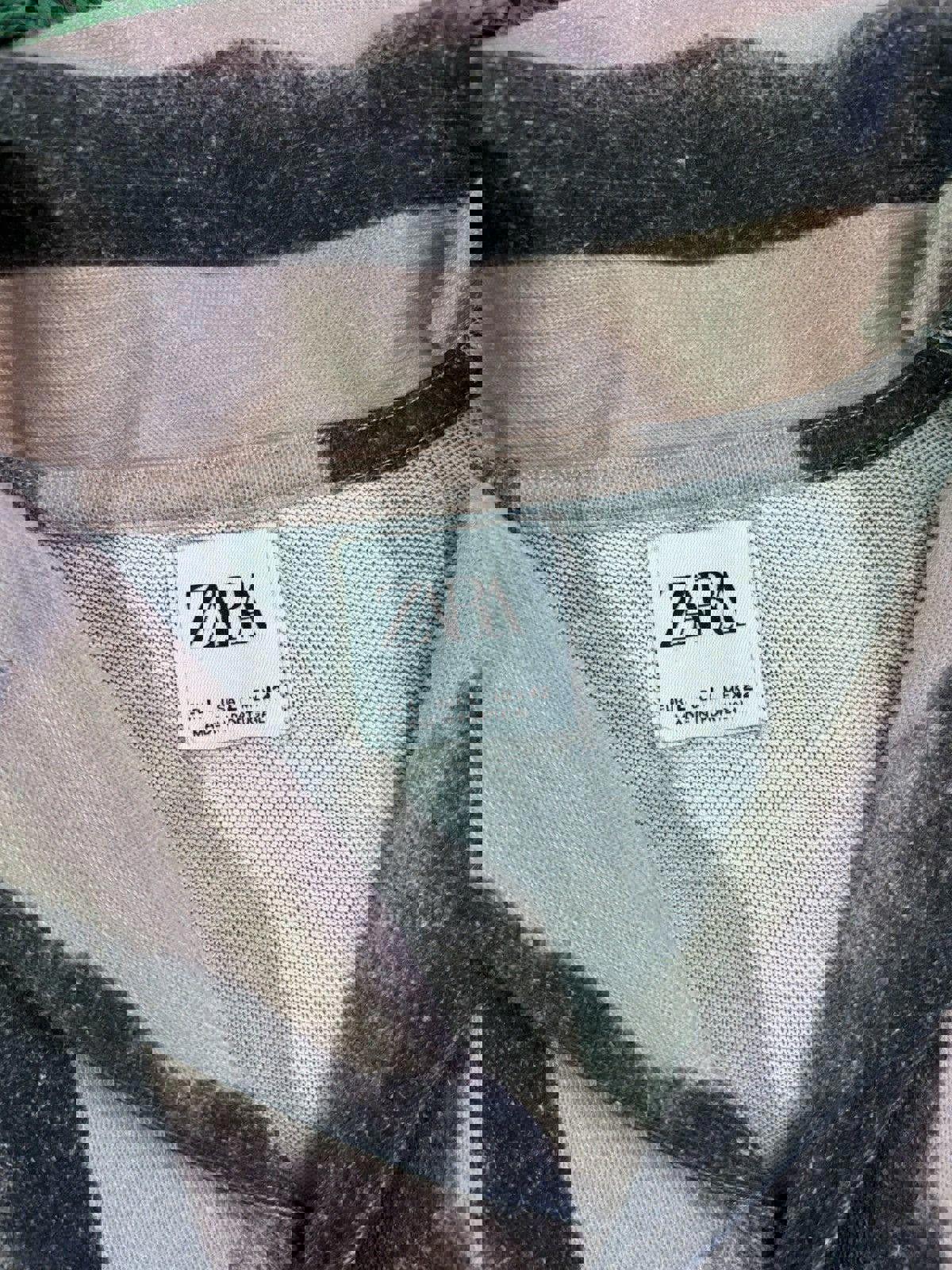 Zara Striped Button-Up