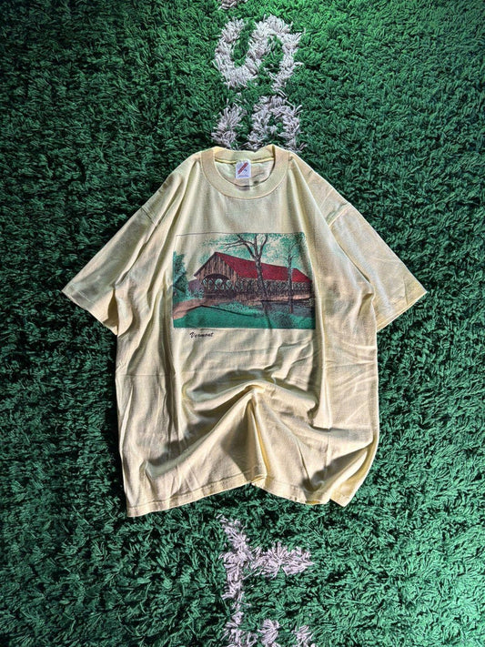 Vintage 1987 Jerzees USA Vermont Tee