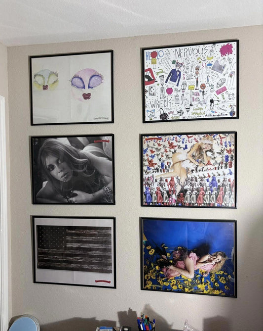 Chrome Hearts 16” x 20” Dual Sided Poster Set of 6 w/ Box