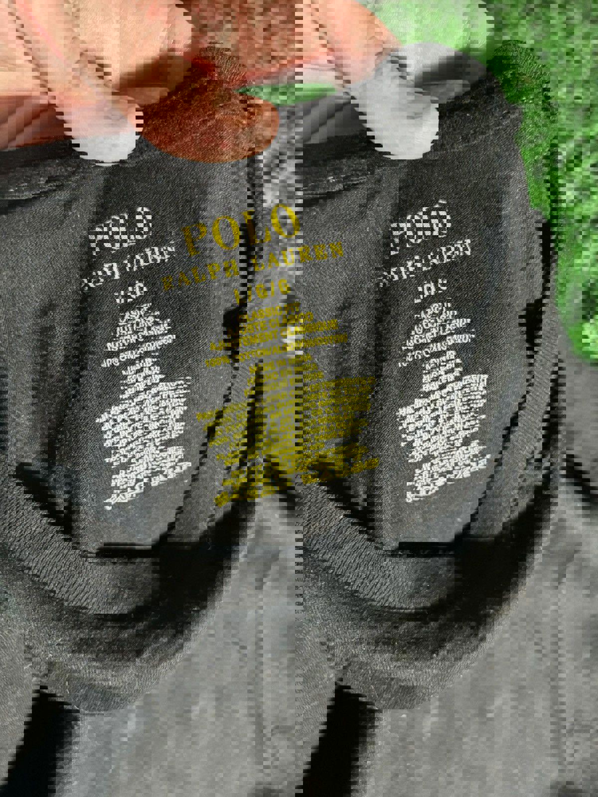 Polo Bottom Logo Tee