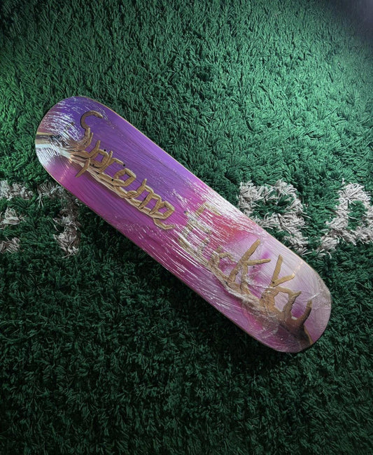 Supreme 'F You' Skate Deck