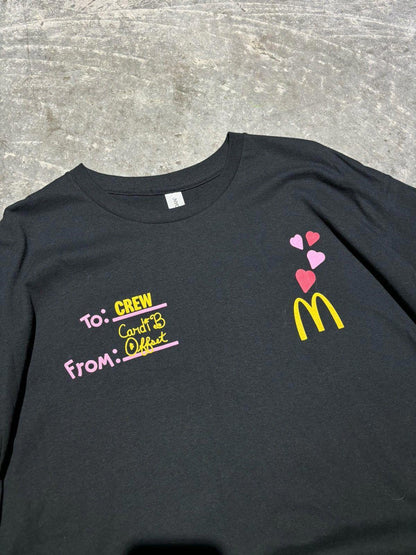 [NEW] Cardi B x McDonald’s Staff Tee