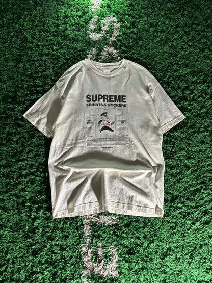[2007] Supreme F&F “Free Sticker” Tee