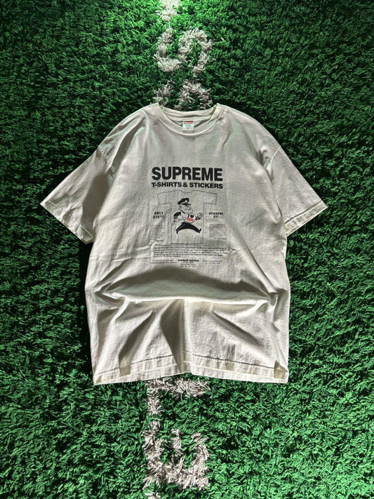 [2007] Supreme F&F “Free Sticker” Tee
