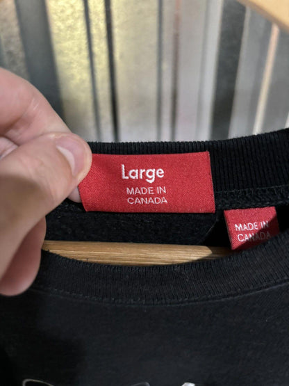 Supreme Embroidered Spell-out Crewneck