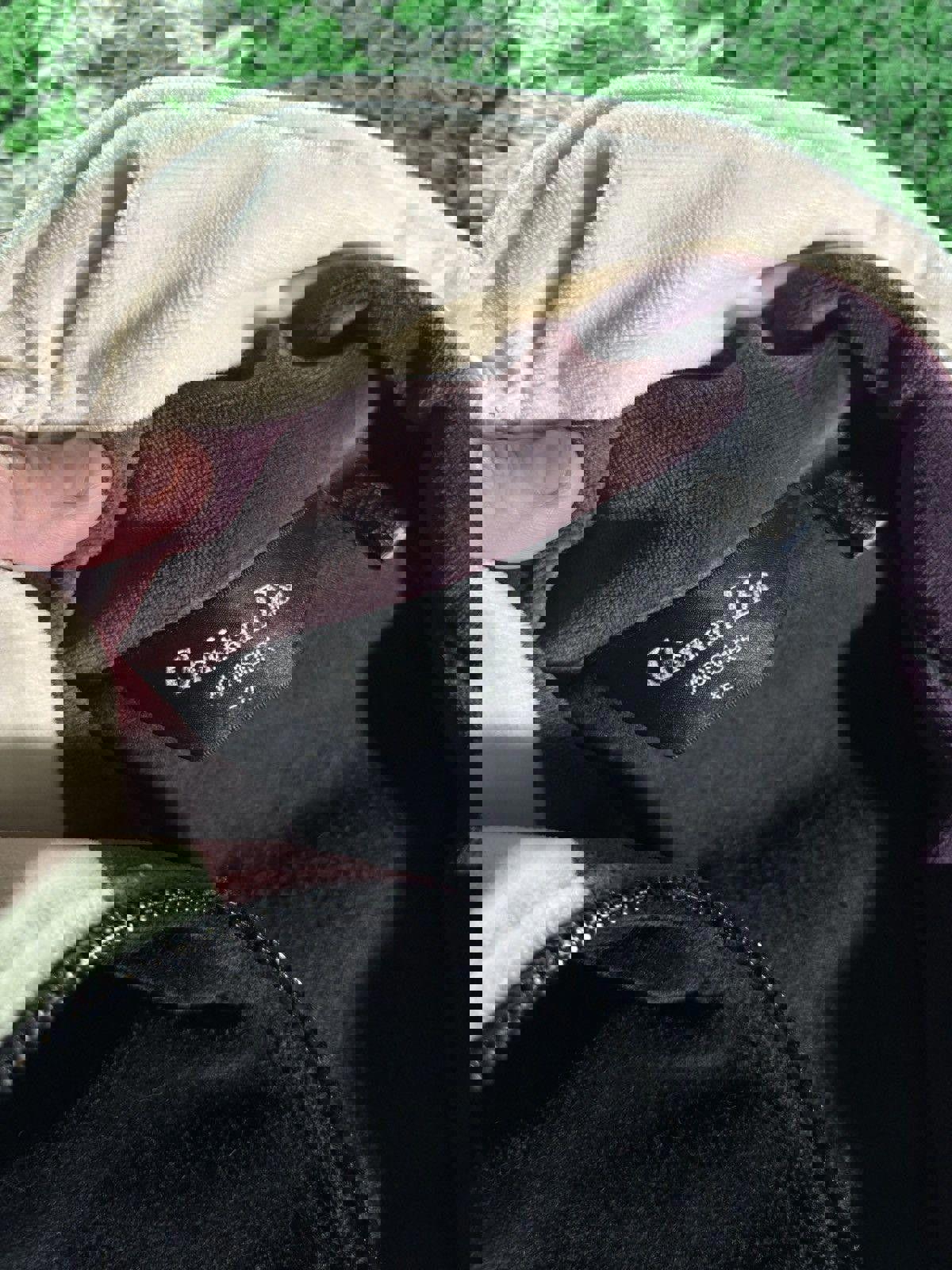 Vintage Dior Silk Full-Zip Jacket