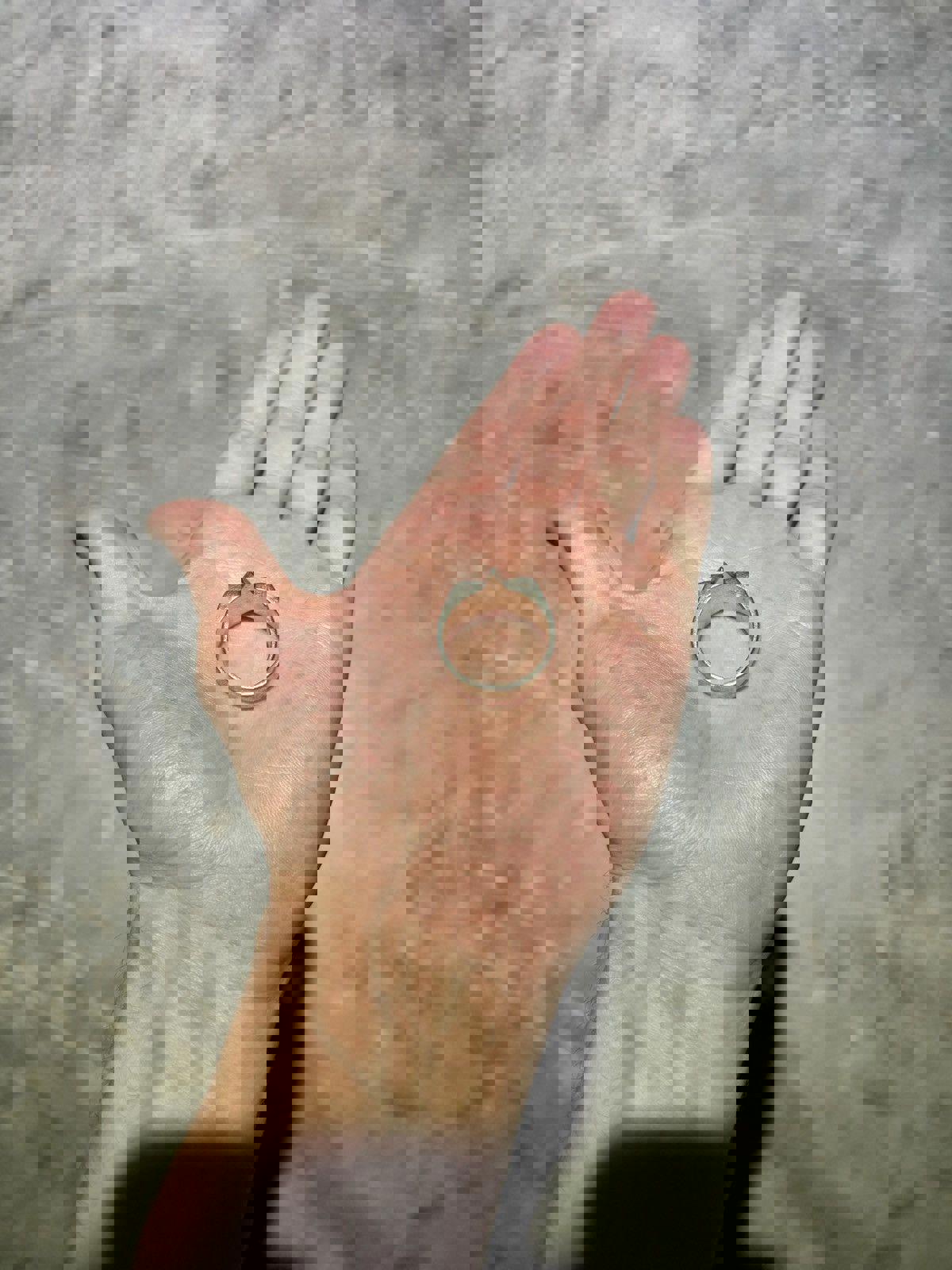 Vintage 90s Silver Ring