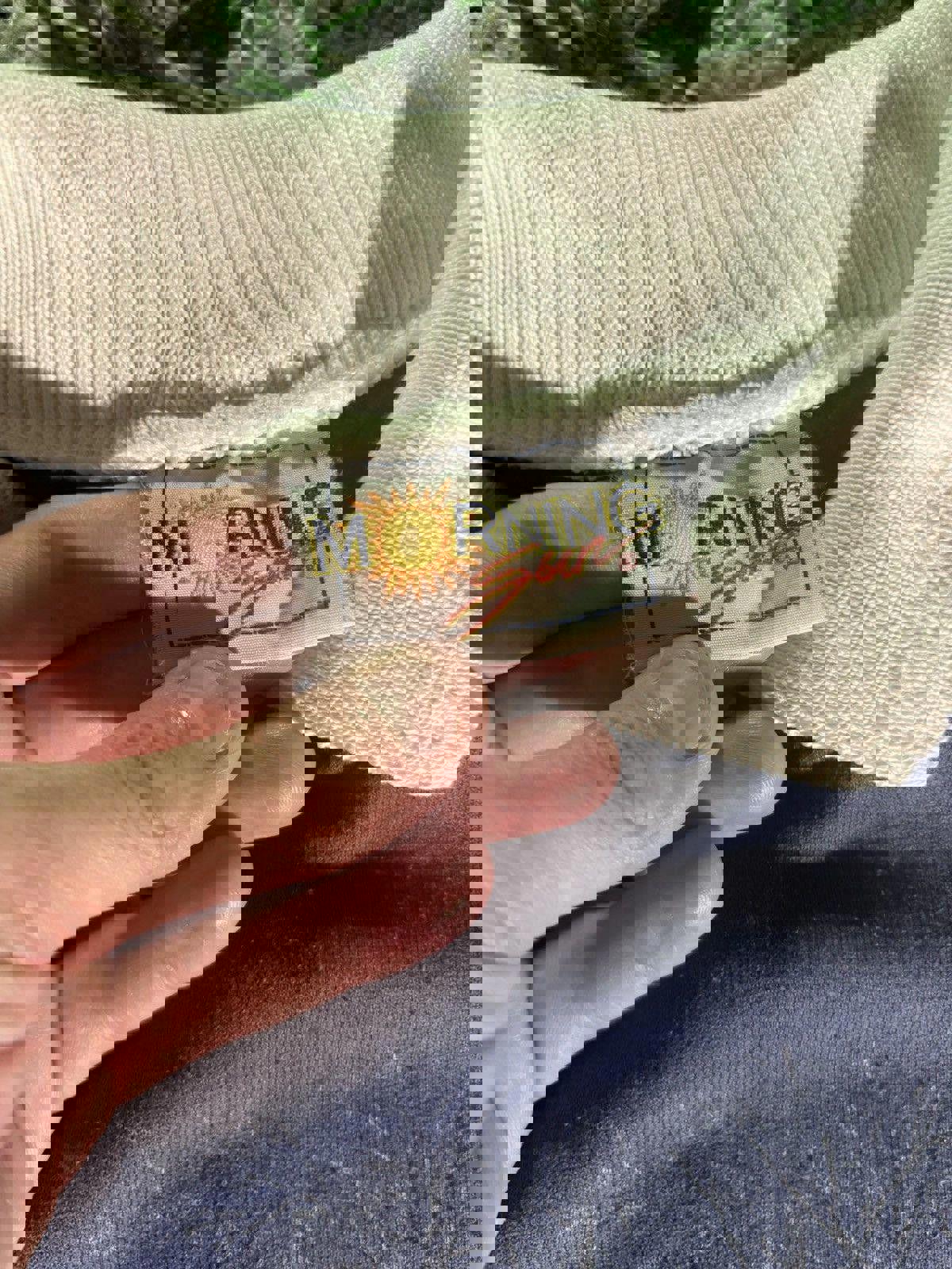 Vintage Morning Sun Collared Pullover