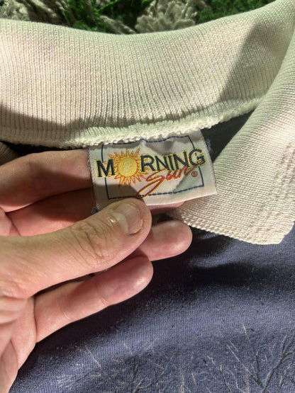 Vintage Morning Sun Collared Pullover