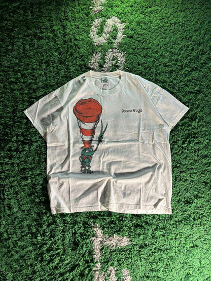 Vintage 1995 Peace Frogs Tee