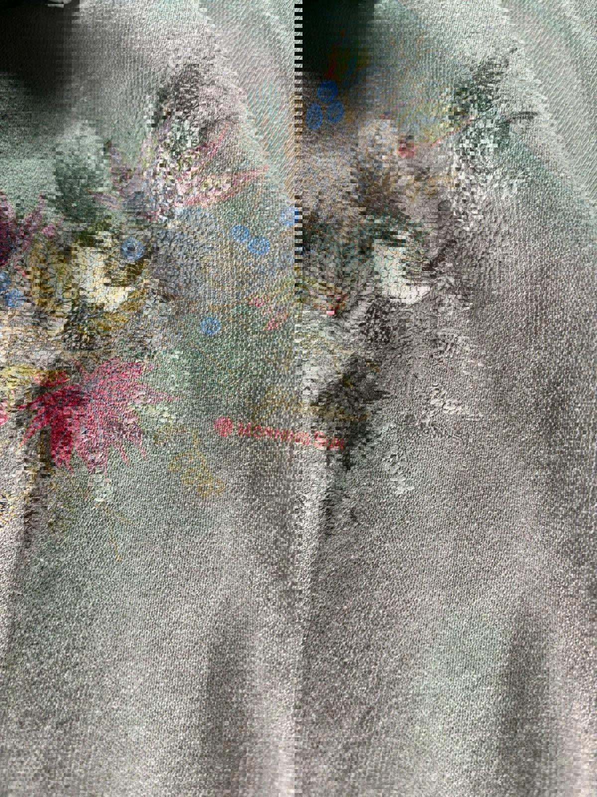 Vintage Orvis Jerzees Morning Sun Collared Pullover