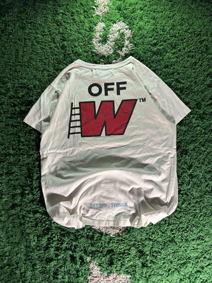 Off-White “Seeing Things” Ladder Tee