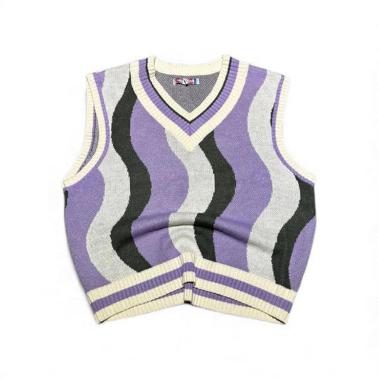 Urban Outfitters Multi-Color Wave Cardigan