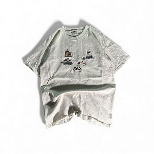 Vintage Top Threads Ohio Lighthouses Tee