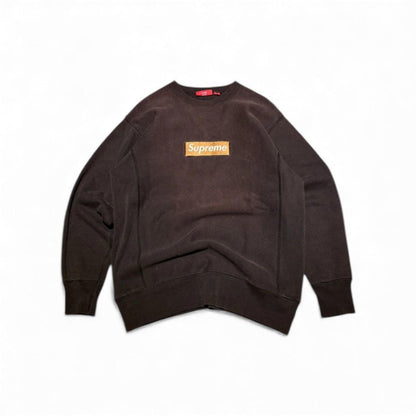 [VERY RARE] 2003 Supreme Bronze/Brown Crewneck