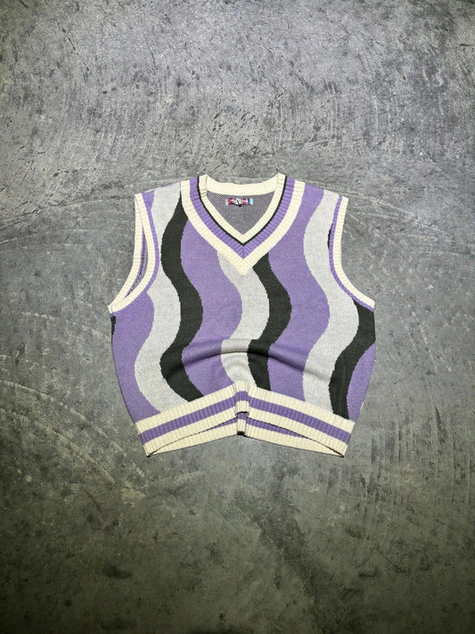 Urban Outfitters Multi-Color Wave Cardigan