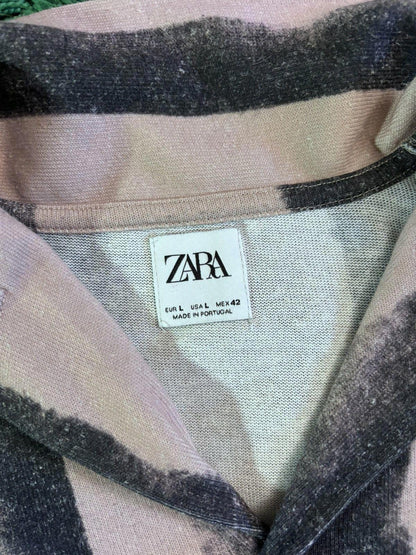 Zara Striped Button-Up