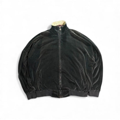 Vintage Dior Silk Full-Zip Jacket