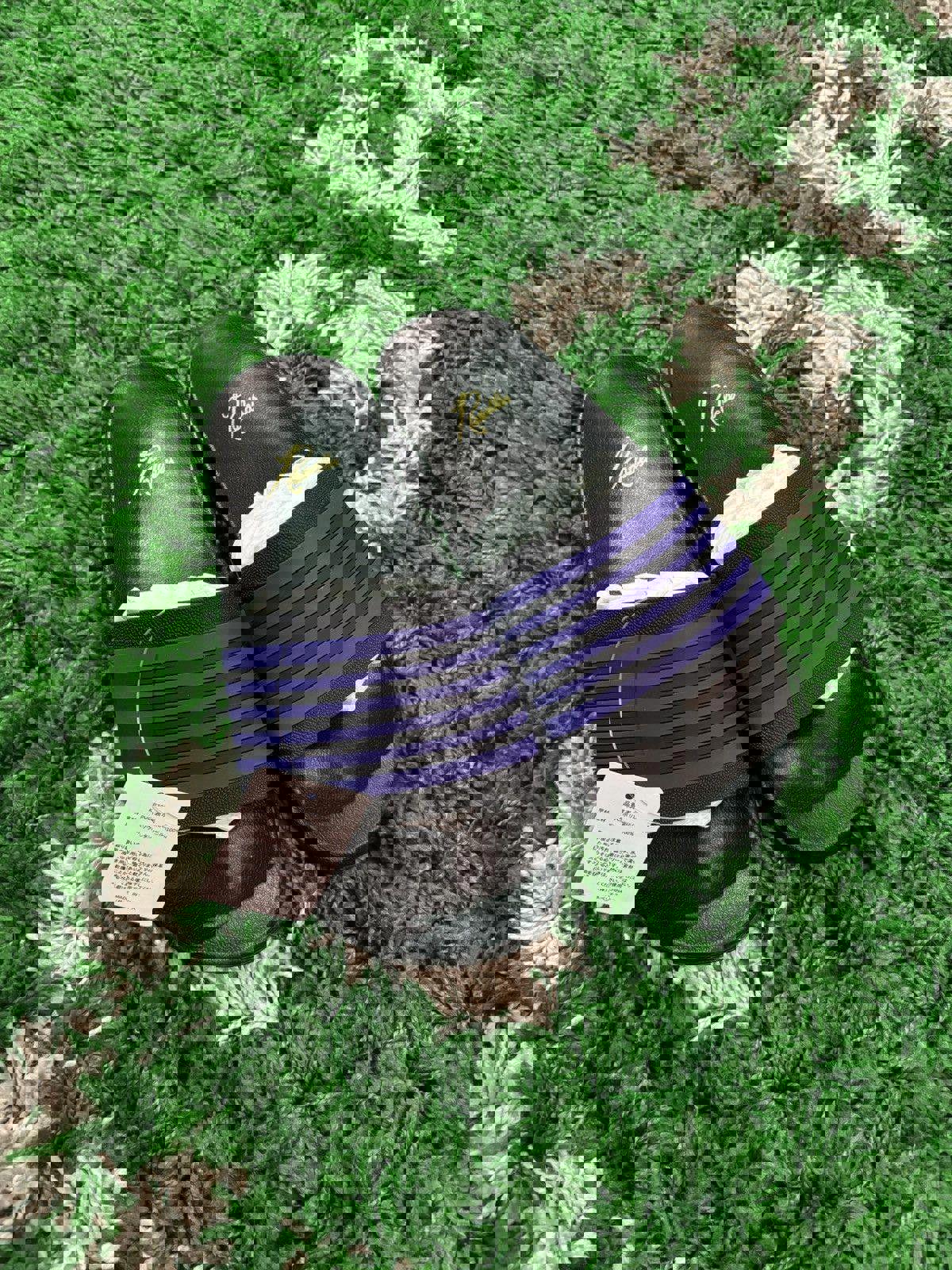 [NEW] Needles Purple Stripe Slides