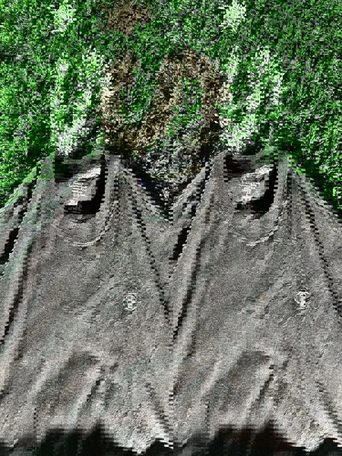 2010s Champion Pocket Logo Tee