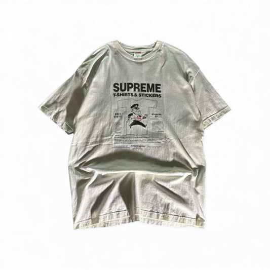 [2007] Supreme F&F “Free Sticker” Tee