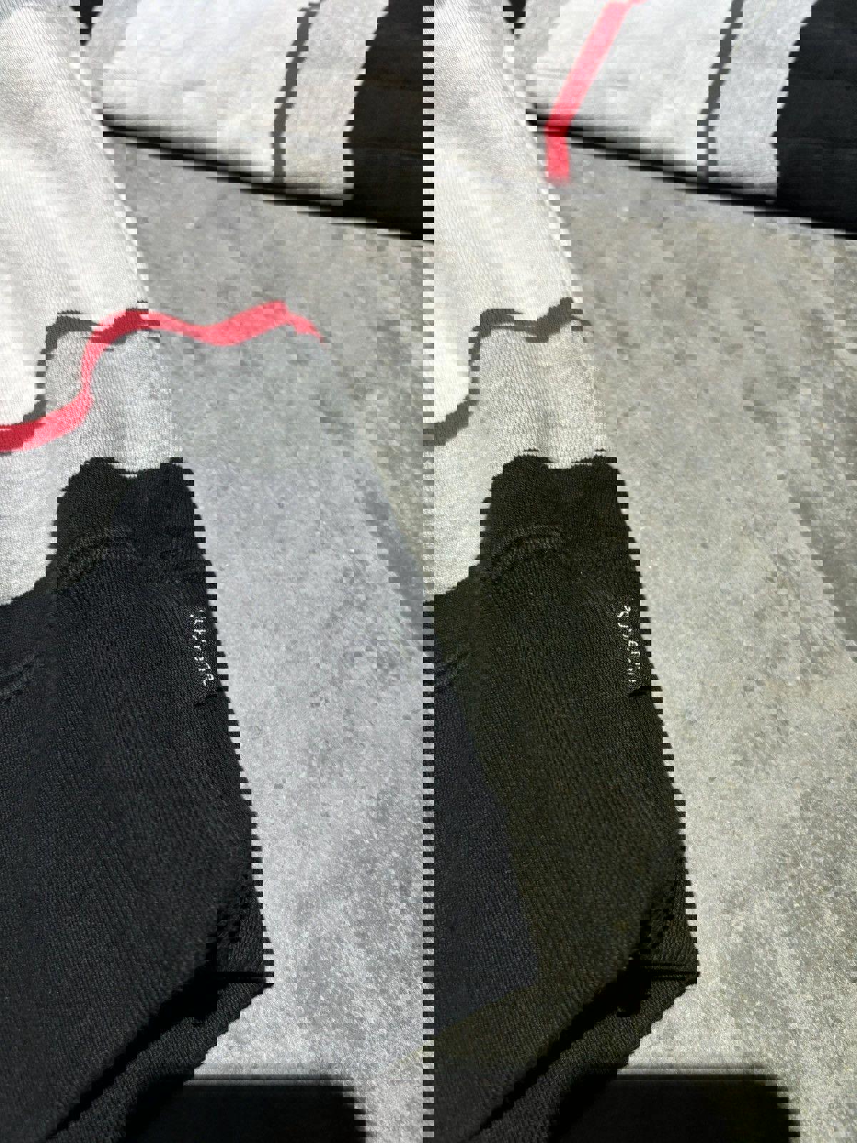 Supreme Striped Embroidered Hoodie