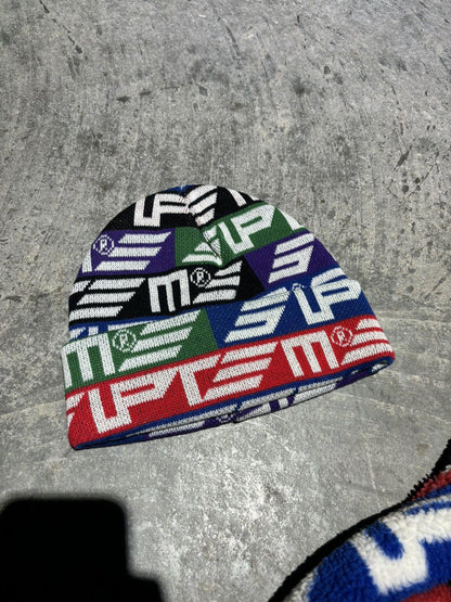 [SET] Supreme Multicolor Reversible Windstopper w/ Beanie