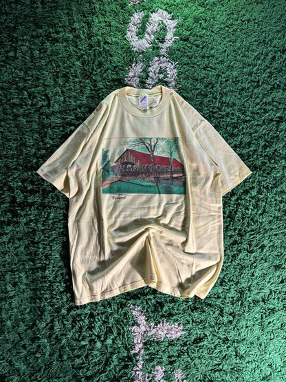 Vintage 1987 Jerzees USA Vermont Tee