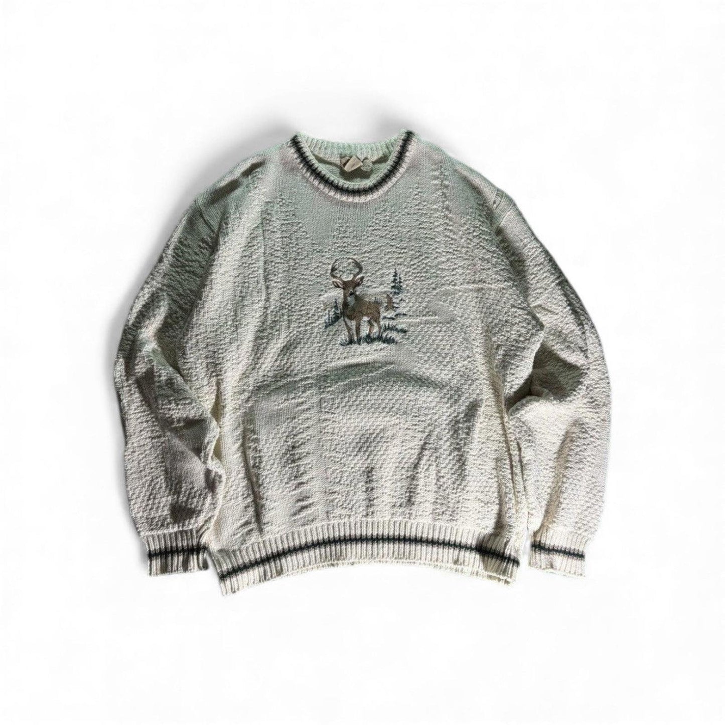 Vintage St. John’s Bay Deer Pullover
