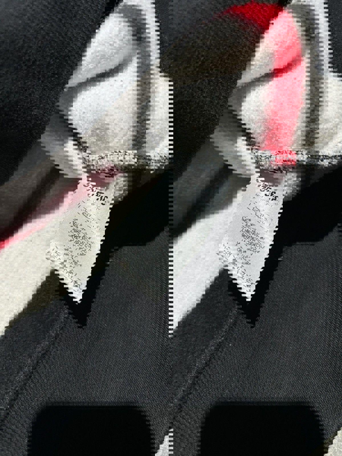 Supreme Striped Embroidered Hoodie