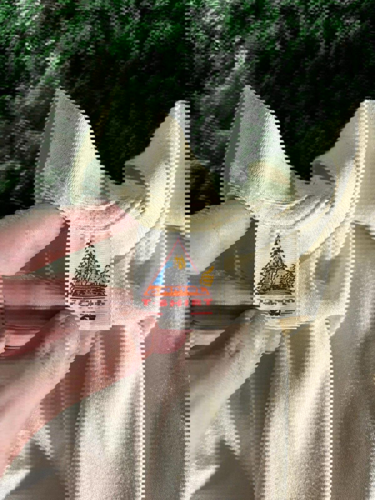 Vintage Club Camel Pocket Tee