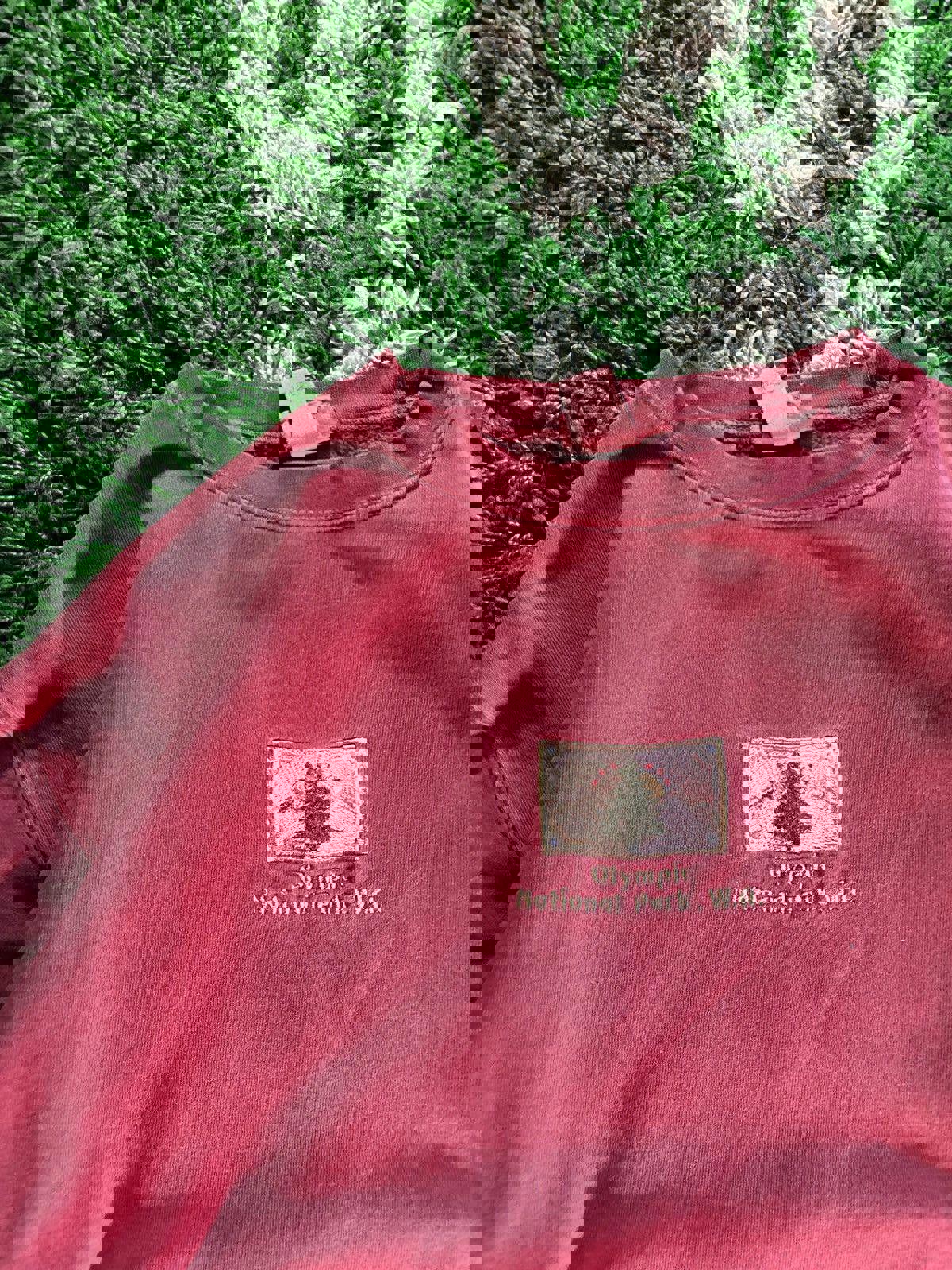 Vintage Anvil Olympic National Park WA Crewneck