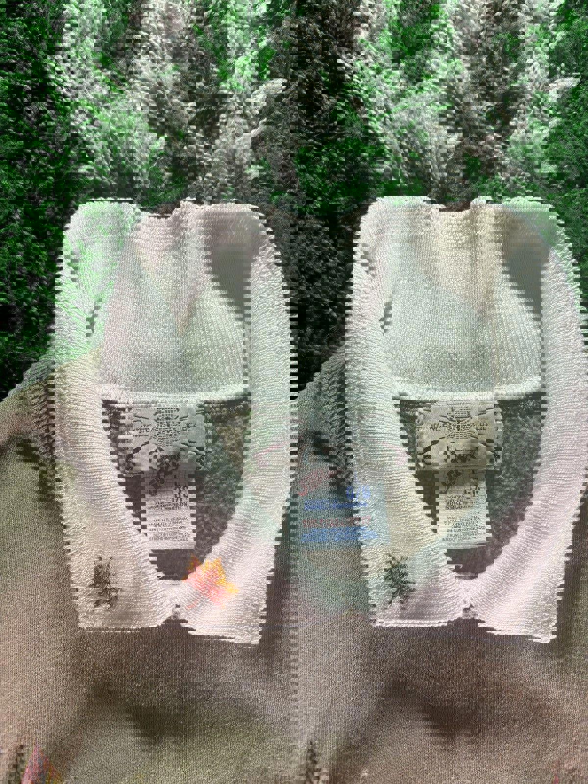 Vintage Orvis Jerzees Morning Sun Collared Pullover