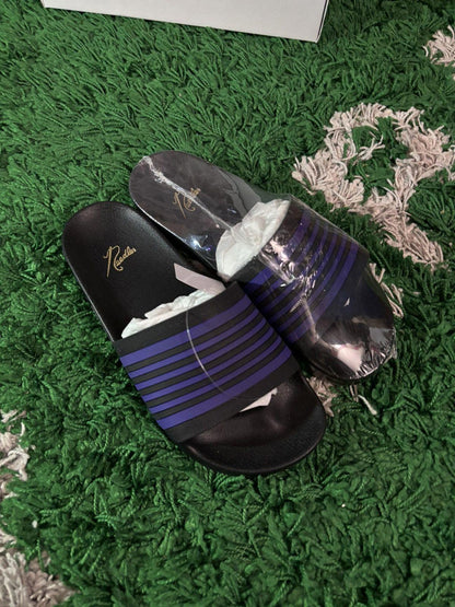 [NEW] Needles Purple Stripe Slides