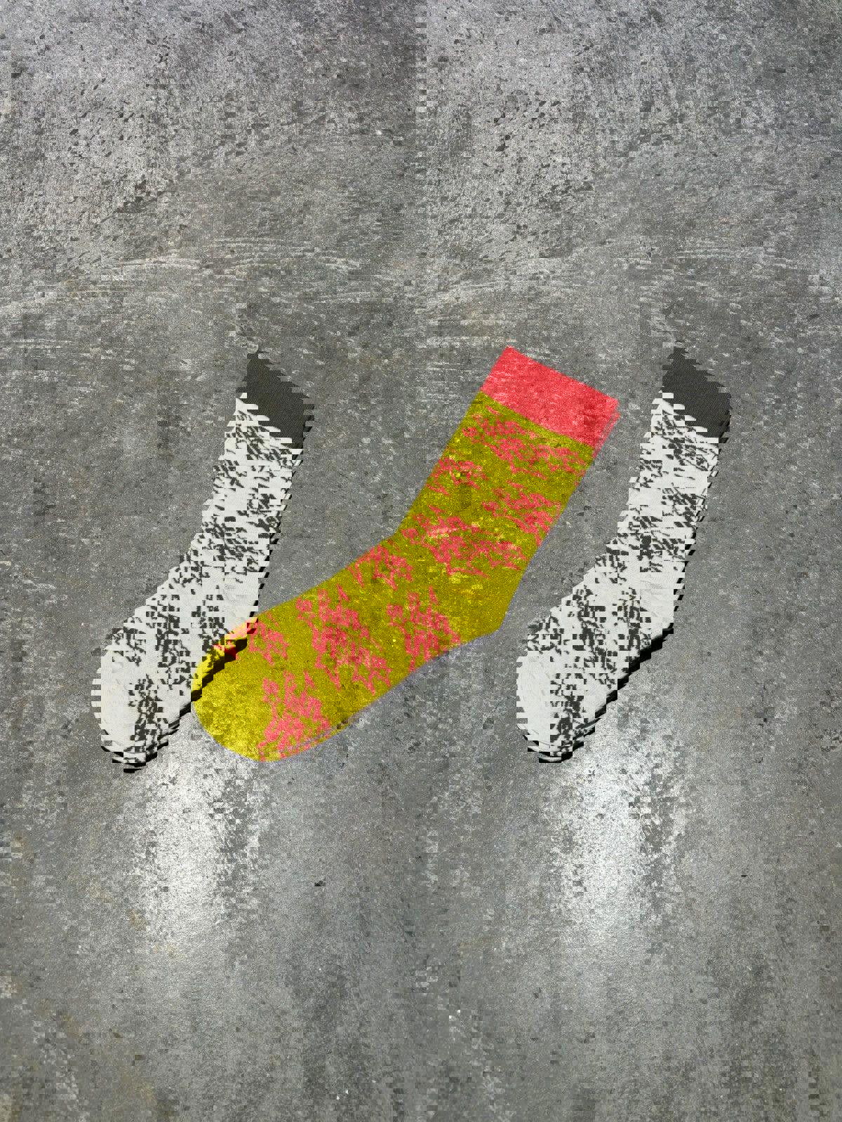 [NEW] Sp5der Socks (Yellow/Red)