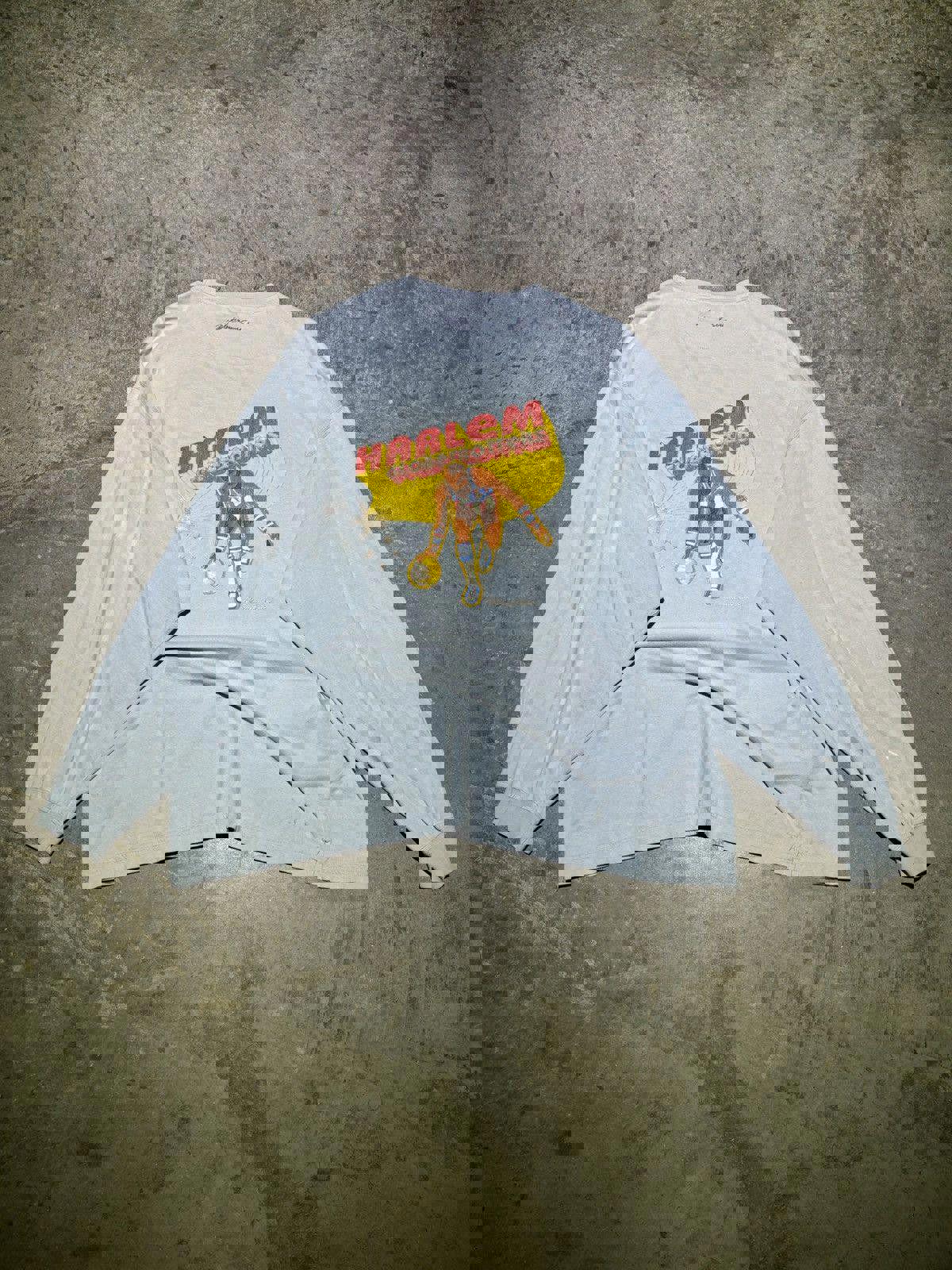 Vintage (Platinum Fubu) Harlem Globetrotters L/S Tee