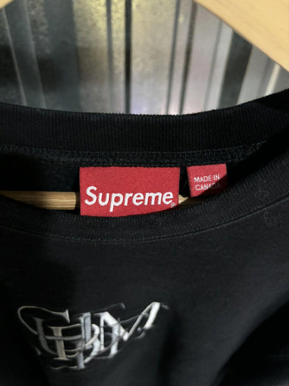 Supreme Embroidered Spell-out Crewneck
