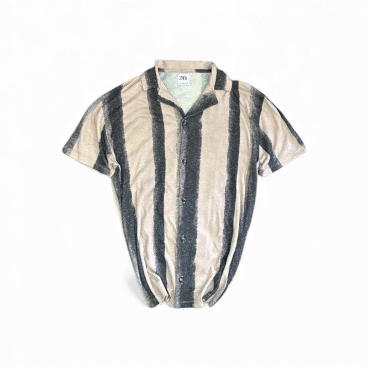 Zara Striped Button-Up