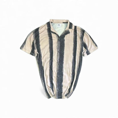 Zara Striped Button-Up