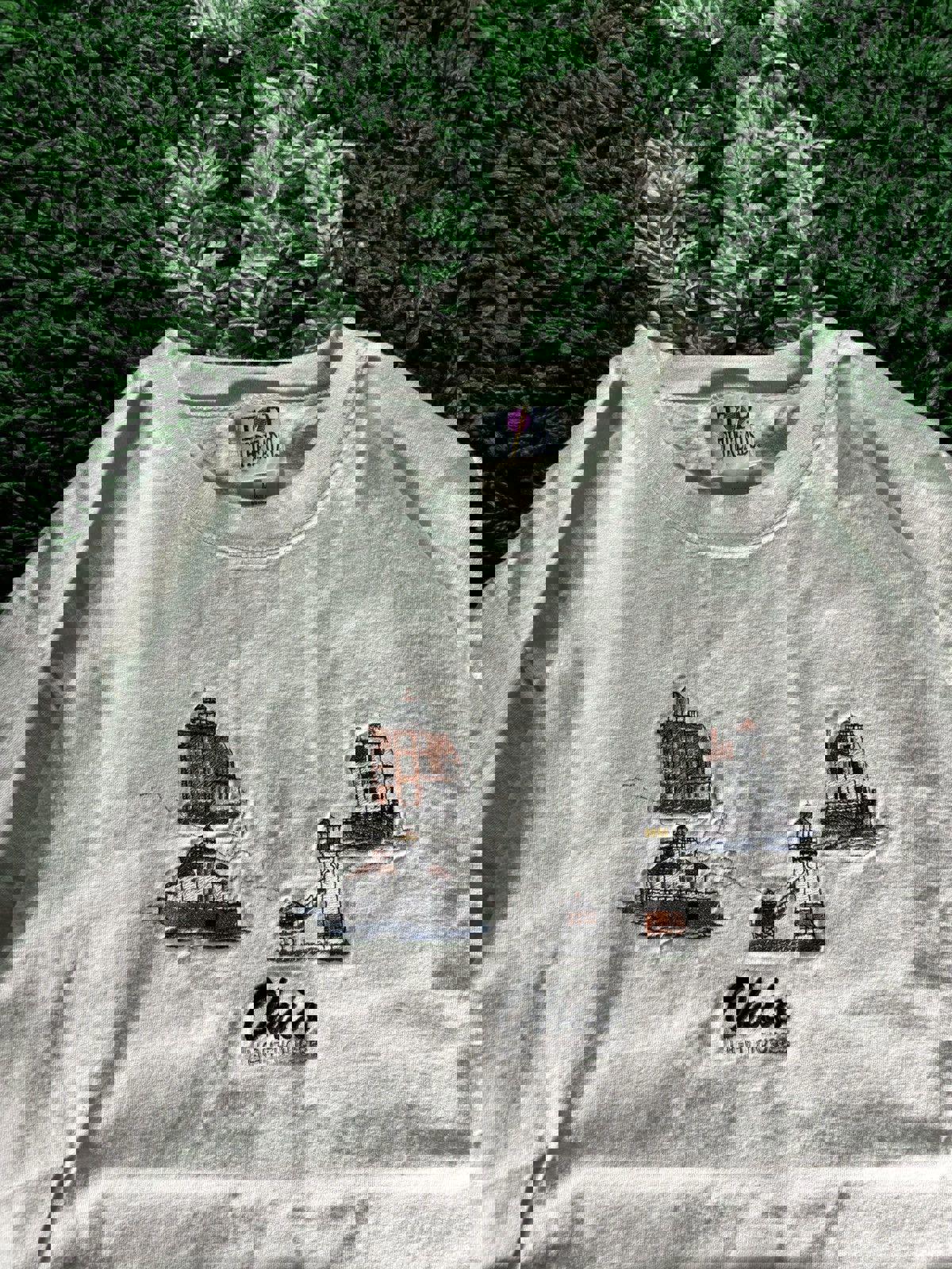 Vintage Top Threads Ohio Lighthouses Tee