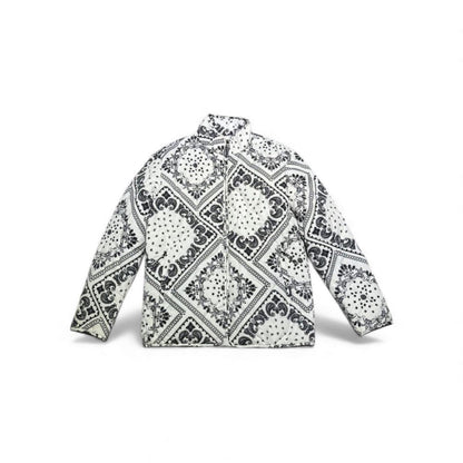 YITAI (YTG) Paisley Puffer Jacket