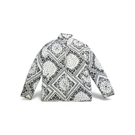 YITAI (YTG) Paisley Puffer Jacket