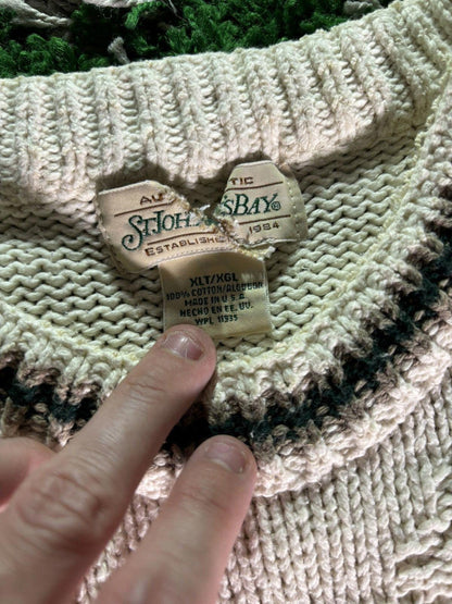 Vintage St. John’s Bay Deer Pullover