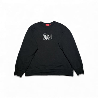 Supreme Embroidered Spell-out Crewneck