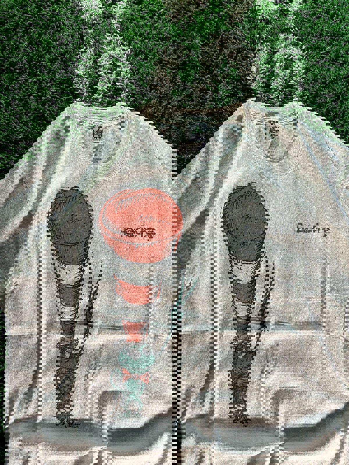 Vintage 1995 Peace Frogs Tee