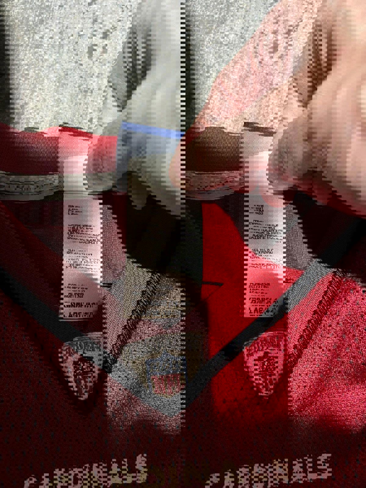 Arizona Cardinals Beanie Wells Jersey