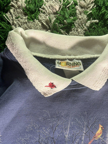 Vintage Morning Sun Collared Pullover