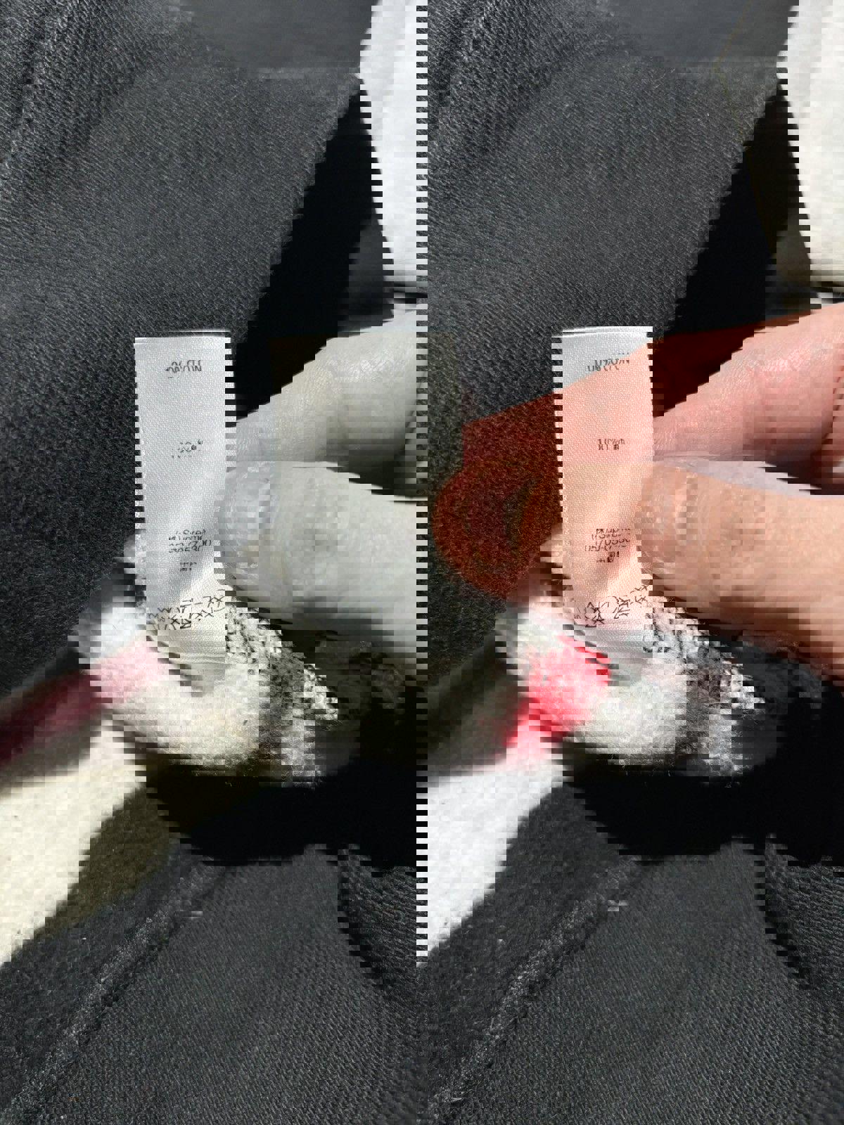 Supreme Striped Embroidered Hoodie