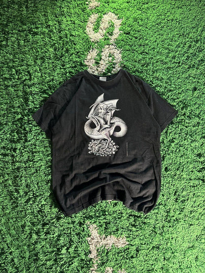 Vintage 2000s MC Escher Abstract Art Tee