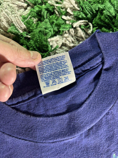 Vintage Hanes Alaska Preserve Our Ocean Whales Tee